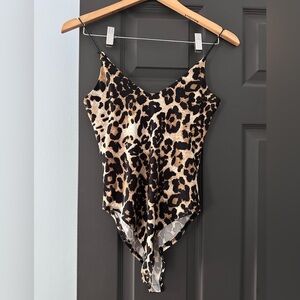 Gaze Animal Print Bodysuit